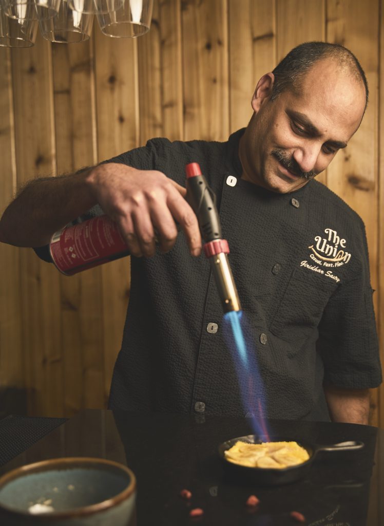 Giridhar sastry is the chef and owner of the union restaurant
